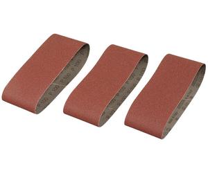 Stanley STA33106-XJ Bandes abrasives 75x457mm, P100, lot de 3