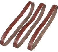 Stanley STA33311-XJ Bandes abrasives, P60, 13x455mm, lot de 3