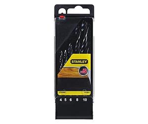STANLEY STA56001 Foret, Noir, Set de 5 Pièces