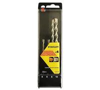 STANLEY STA56012 Foret SDS, Noir, Set de 4 Pièces