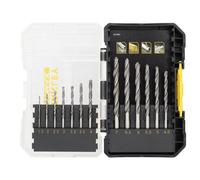 Stanley STA88553-XJ Forets à métaux de précision 1,5-7 mm Boîte de 13 pièces