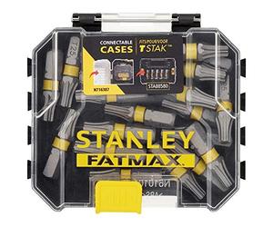 STANLEY STA88571-XJ STANLEY Black and Decker Coffret 20 pièces Embouts de vissage Impact 25mm T25 - Gamme FATMAX
