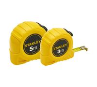 Stanley Stanley Mètre ruban Global Lot de 2 3m+5m Quantité:1