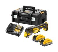 Stanley Stanley Outil multifonction sans fil 18V 3,5Ah oscillant avec 2 batteries et chargeur rapide Quantité:1