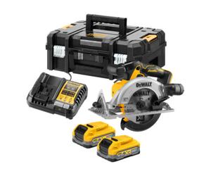 Stanley Stanley Scie circulaire sans fil 18V 3,5Ah 55mm avec 2 batteries Chargeur rapide Quantité:1
