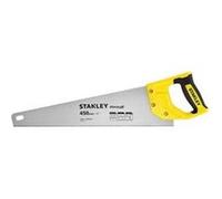 Stanley Scie égoïne STHT20370-1 SharpCut - Lame 450 mm coupe fine, denture double biseau