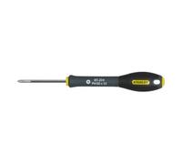 STANLEY 0-65-317 Tournevis Cruciforme Ph4 200 Mm - Gamme FATMAX - Fabriqués En France - Lame En Acier - Sablage De L'Empreinte - Poignée Soft Grip - Liaison Quasi Incassable - Anticorrosion