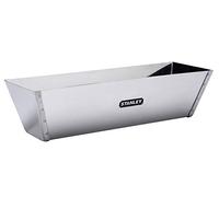 Stanley STHT0-05867 Bac à enduit en Acier Inoxydable 305 mm - bonne prise en main - robuste et résistant - Forme Incurvée avec Bords Fins et Solides - Peu Emcombrant