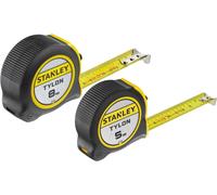 Stanley STHT0-74260 Tylon Metre a ruban 5m/19mm et 8m/25mm