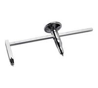 Stanley Compas de découpe STHT1-05878 – Ø 25–400 mm, calibrage de précision, pointe réglable, argent