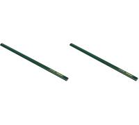 STANLEY STHT1-72998 Crayon de maçon 30 cm Corps Vert (Lot de 2)
