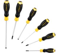 Stanley STHT16172-0 Ensemble Tournevis 6 Pièces PoziDriv Prise Souple