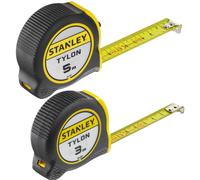 Stanley STHT37260-0 Tylon Metre a ruban 3m/12,7mm et 5m/19mm