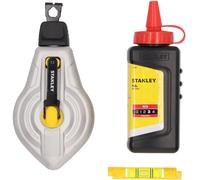 Stanley STHT47612-0 Kit cordeau traceur 6:1, 30m