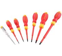 Stanley STHT60031-0 Tournevis isolés VDE (plats+PZ+testeur), jeu de 7 pieces