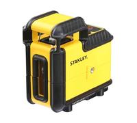 Stanley STHT77504-1 Laser 360° Sur 20m de Diamètre - Diodes Classe 2 - mise à Niveau Automatique - Précision +/-4mm - Nivellement +/-4° - Revêtement Renforcé IP50 - Triple Filetage 1/4" + Accessoires