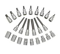 Stanley STMT1-74176 Module 1/2" Clé à douille, Multicolore, Set de 24 Pièces