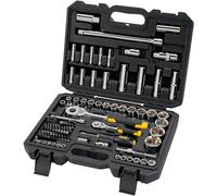 Stanley STMT17379-1 Jeu de clés à douille 1/4" et 1/2" 96 pièces