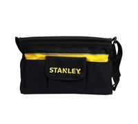 Stanley STST1-73615 Sac À Outils en Polyester - 32 x 21 x 24 cm - multi Poches - Poche Avant Refermable - Toile Très Résistante -Bandoulière Intégrée - Base Rigide avec Rainures Multicolore