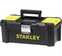 Stanley Stst1-75515 Boîte À Outils Avec Plateau Porte-Outils Amovible - 2 Organiseurs Sur Le Couvercle - Charnières Plastiques - Attaches Métalliques - Cadenassable (Non-Fourni) Multicolore