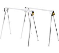 STANLEY STST81337-1 Paire De Trépieds En Métal Gris 85,5x73,6x42,4 Cm