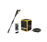 Stanley SXPW25CDSS Nettoyeur Haute Pression, Compact, pour la Voiture et l’extérieur de la Maison, Double Vitesse, Pression Max. 180 Bar, Débit Max. 500 l/h, Consommation électrique 2 500 W