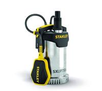 Stanley SXUP750XCE Pompe Immergée pour Eaux Claires (750 W, Débit max. 11.000 l/h, Hauteur d'élévation max. 8,5 m), Jaune/Noir
