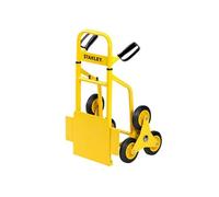 Stanley FT521 Diable Pliant - Chariot de Transport avec 6 Roues de Diable - Max. Capacité de Charge 120KG - Métal - 68 x 49 x 113 CM - Pliable