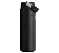 Stanley Flip Straw 2.0 Gourde Isotherme Avec Paille 0.7L - 10 Heures Froide - 2 Jours Glacée - Acier Inoxydable - Sans BPA - Etanche - Lavable Au Lave-Vaisselle - Thermos - Black