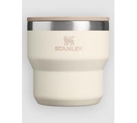 STANLEY 1913 Stay Hot Camp Mug 0.29L - Cream - Tumbler isotherme sous vide - Mug en acier inoxydable - Tasse sans BPA - Lave-vaisselle - Compatible avec cafetières