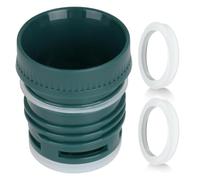 Stanley Thermos Bouchon d'amorce de rechange en silicone pour bouteille Stanley classique avec set de joints en silicone Vert 473 ml, 750 ml, 1 l, 1,4 l et 1,9 l