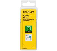 Stanley TRA706SST-0 Agrafes inox type G 4/11/140, 10mm, boite de 1000pcs