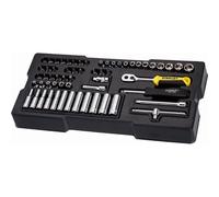 Stanley Transmodule Jeu de Douilles 1/4¿ 60 pcs - STMT1-74175
