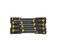 Stanley Transmodule Jeu de Tournevis Cushiongrip, 8 pcs - STMT1-74181