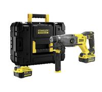STANLEY V 20 -Marteau perforateur-burineur sans fil 18 V 4 Ah Li-Ion + 2 batteries, + chargeur