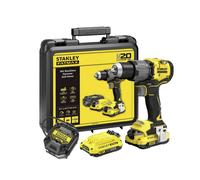 STANLEY V 20 SFMCD726D2K-QW Perceuse-visseuse à percussion sans fil 18 V Nombre d’accus fournis 2 2 Ah Li-Ion + 2 batteries