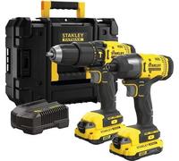 Stanley V20 Set Sfmck465D2T (Sfmcd711 + Sfmcf800) 2X2,0Ah Tstak