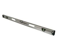 STANLEY Xtht1-42138 Niveau Tubulaire 180 Cm Gamme FATMAX - Corps En Aluminium Ultra Léger - Fioles Monoblocs - Niveau Profilé Ultra Résistant - Précision +/- 1Mm/M