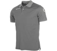 Stanno Pride Polo Unisexe, Anthracite/Blanc, 3XL | Tissu fonctionnel respirant, poignets élastiques