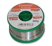 STANNOL - Fil de soudure sans plomb 1,0 mm, 250 g, 227 °C