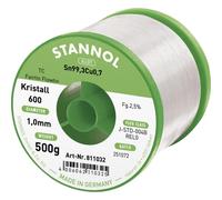 Stannol Kristall 600 Fairtin Étain à souder sans plomb sans plomb Sn99,3Cu0,7