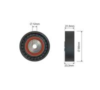 Stannrolle, Striées Convient pour Toyota Avensis (T22) 97-03, Corolla (E1