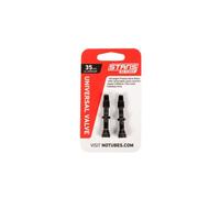Stans NoTubes - VALVE STEM PAIR UNI AL PRESTA 35MM BLACK