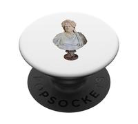 Stantin XI Palaiologos Statue Buste Empereur Byzantin PopSockets PopGrip Adhésif