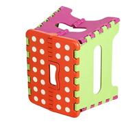 STAPE SETTAL - SIÈGE TELESCOPIQUE PLASTIQUE PORTABLE | Chaise à changement de chaussures pliable créative | Petit banc léger pour la cuisine, la salle de bain, la chambre, les voyages, le balcon, l'ex