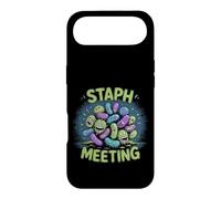 Staph Meeting Biology Nerd Bacteria Joke Coque pour iPhone Air