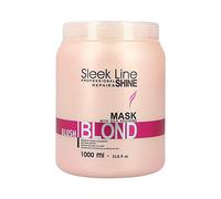 Stapiz Masque cheveux Sleek Line Blush Blond pour cheveux blonds et rouges – 1000 ml