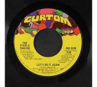 STAPLE SINGERS - let's do it again / after sex 45 rpm single