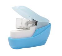 Stapleless Stapler - Paper Binding Tool for Children | Needle-Free Fastening Device with Internal Folding Blades & Transparent Alignment Window for Home, Business, Arts and Office