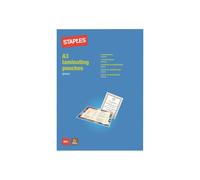 Staples Pochette à plastifier PAVO brillant 250 microns A3